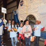 group of kids on a field trip